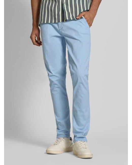 Blend Slim Fit Hose mit Eingrifftaschen Modell 'NATAN' in Blue für Herren