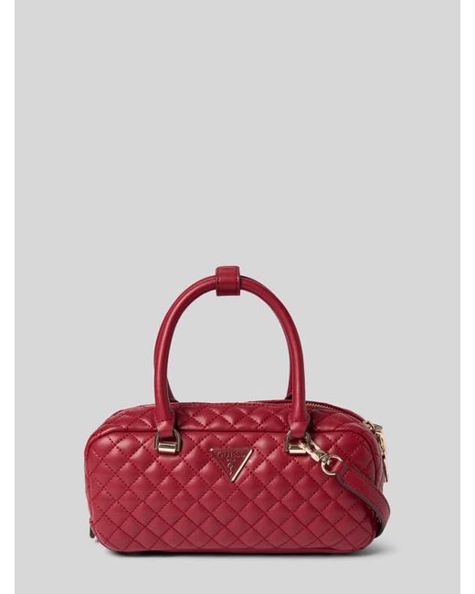 Guess Red Crossbody Bag mit Steppnähten Modell 'RIANEE'