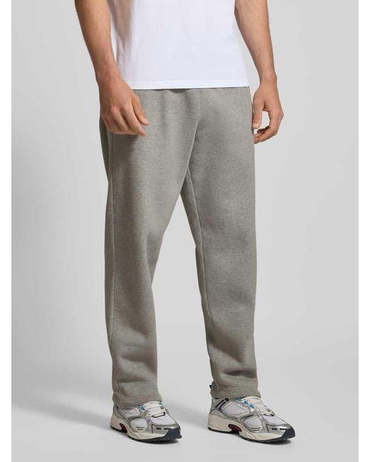 BLKVIS Sweatpants mit elastischem Bund Modell 'Script' in Gray für Herren