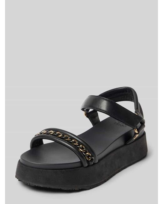 Liu Jo Black Sandalette mit Applikation