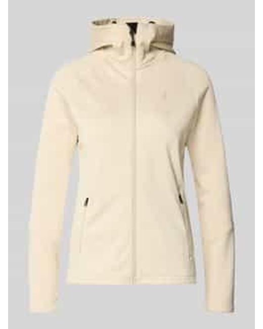 Peak Performance Softshell-Jack Met Capuchon Model 'Rider' in het Natural