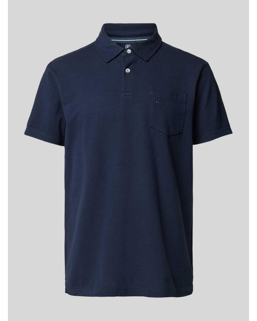 Lerros T-shirt Met Ronde Hals in het Blue voor heren