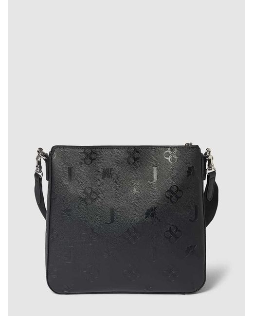 Joop! Black Handtasche mit Label-Muster Modell 'Decoro stampa jasmina'