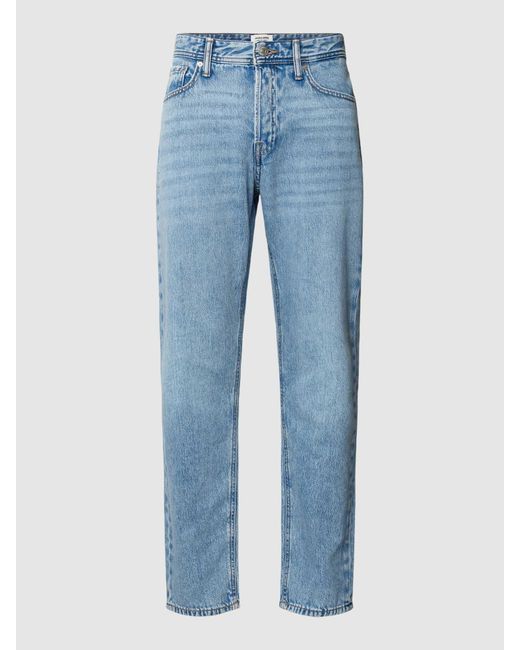 Jack & Jones Jeans im 5-Pocket-Design Modell 'CHRIS' in Blue für Herren