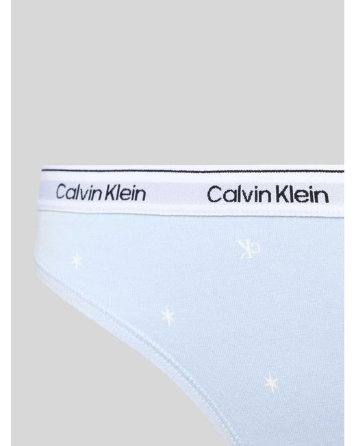 Calvin Klein Strings in het Blue