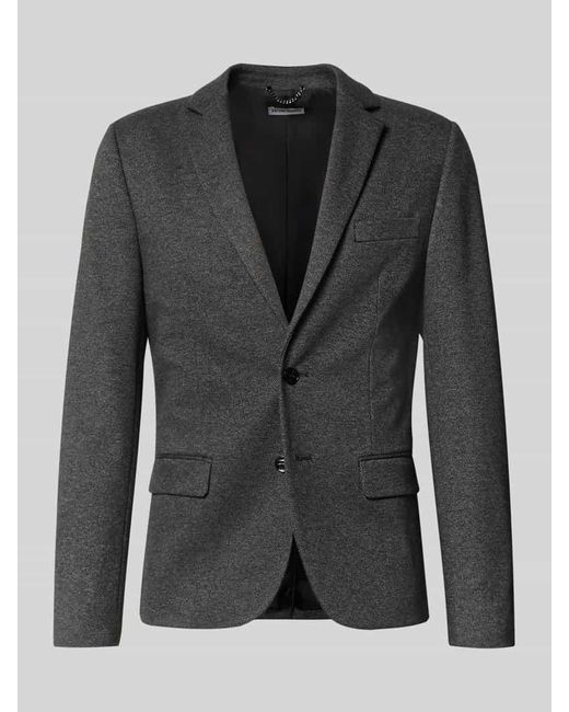 Antony Morato Slim Fit Anzugsakko mit Viskose-Anteil Modell 'Ashe' in Black für Herren