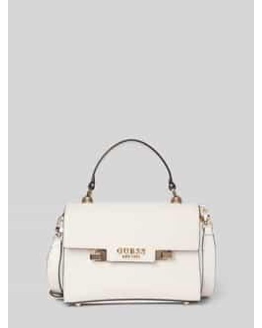 Guess Handtas Met Labelapplicatie in het Natural