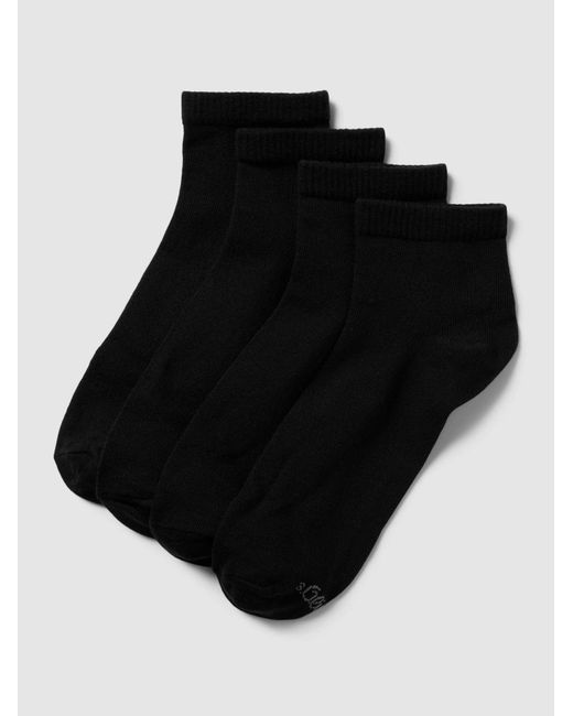 S.oliver Sokken Met Labeldetail in het Black voor heren