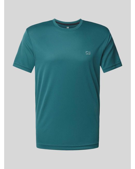 Christian Berg Men T-shirt Met Ronde Hals in het Green voor heren
