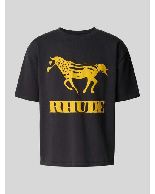 Rhude T-Shirts in het Black voor heren