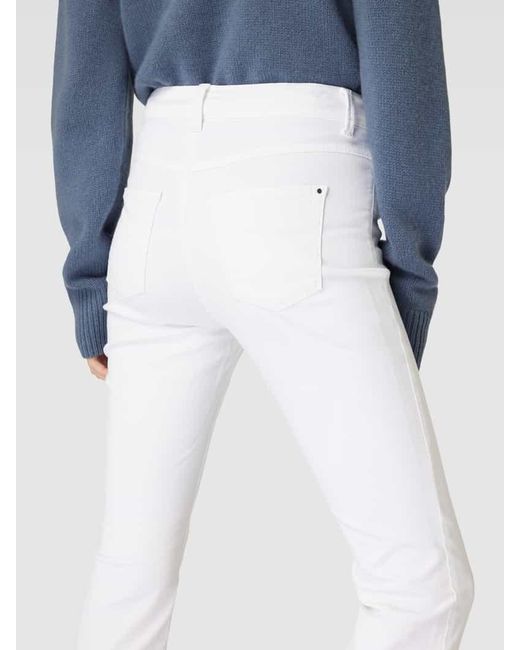 M·a·c White Jeans im 5-Pocket-Design Modell 'DREAM'