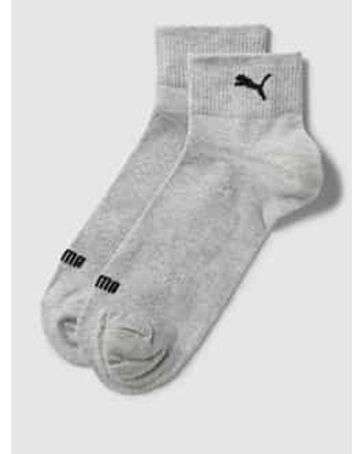 PUMA Sokken Met Logoprint in het Gray
