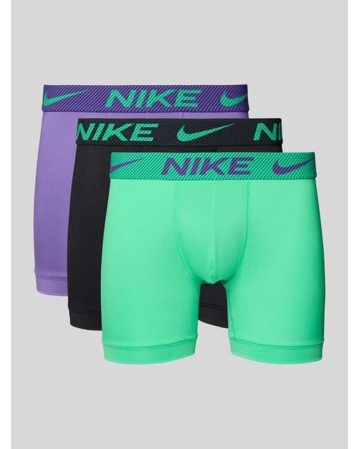 Nike Boxershort Met Band Met Label in het Green voor heren