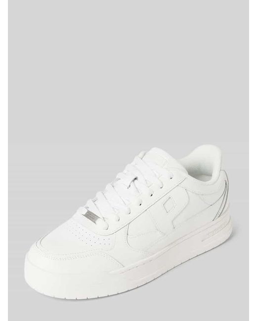 PEGADOR Sneaker Mit Label-Applikation Modell 'Pulse Low' in White für Herren
