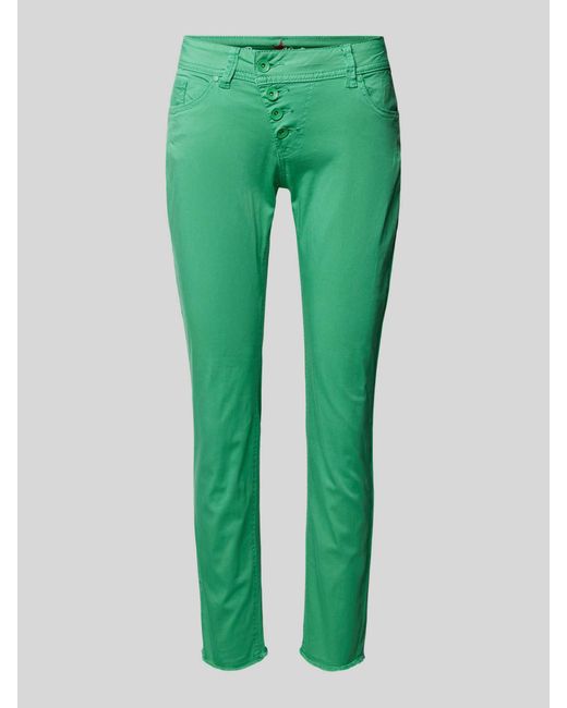 Buena Vista Slim Fit Broek in het Green voor heren