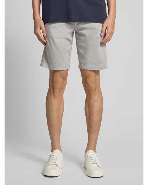 M·a·c Regular Fit Shorts mit Tunnelzug in Gray für Herren