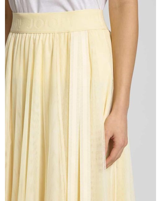 Joop! Yellow Midirock Mit Elastischem Label-Bund Modell 'Fridi'