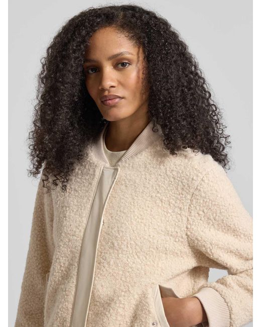 Milano Italy Teddy- & Faux Fur Jassen in het Natural
