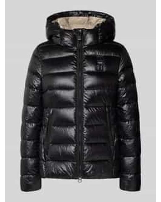 Blauer Usa Gewatteerd Jack Met Tweewegsritssluiting, Model 'Caroll' in het Black