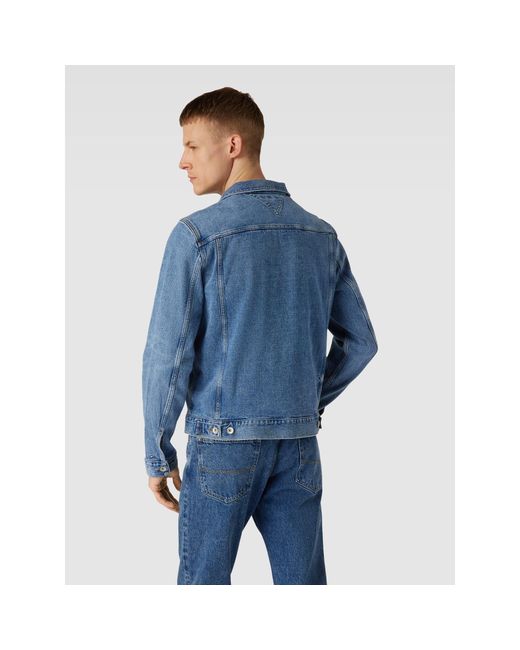Tommy Hilfiger Jeansjacke mit Brusttaschen in Blau für Herren | Lyst AT