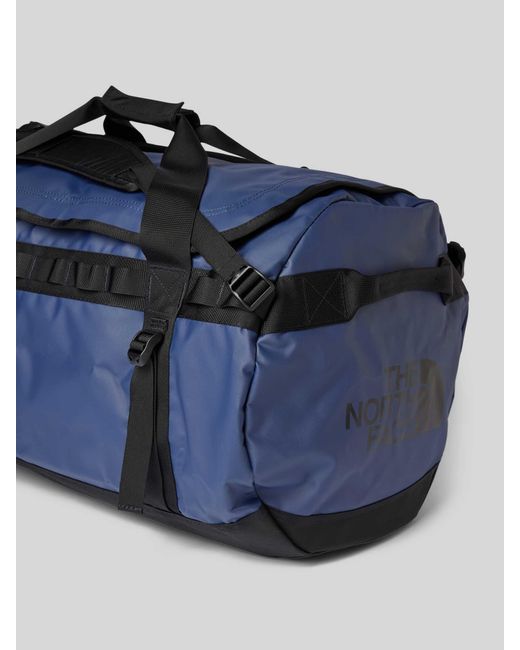 The North Face Duffle Bag mit Label-Print Modell 'BASE CAMP DUFFLE L' in Blue für Herren