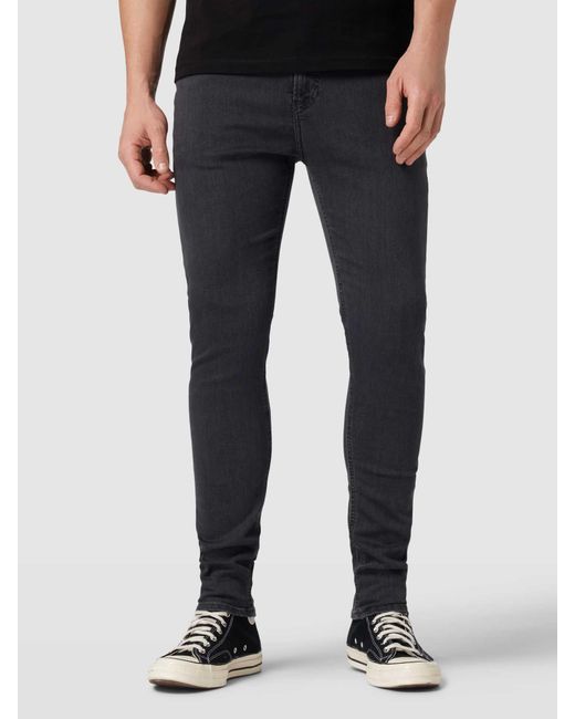 Calvin Klein Skinny Fit Jeans im 5-Pocket-Design in Blue für Herren