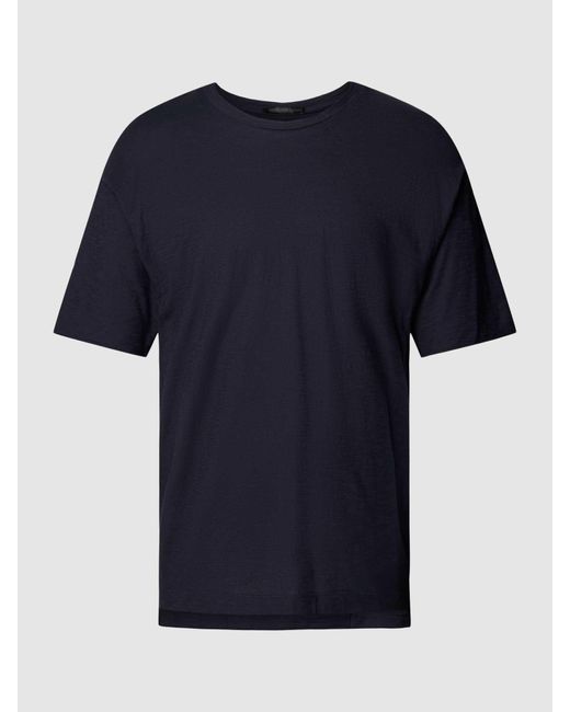 Drykorn T-Shirt mit Rundhalsausschnitt Modell 'Eros' in Blue für Herren