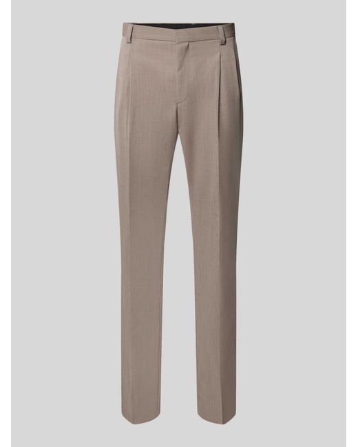 HUGO Pantalons in het Gray voor heren