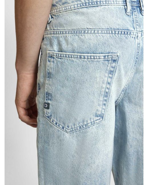 Tom Tailor Loose Fit Jeansshorts im 5-Pocket-Design in Blue für Herren