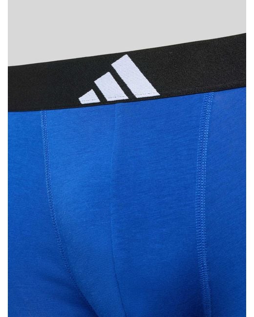 Adidas Boxershort Met Elastische Band Met Logo in het Blue voor heren