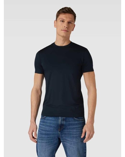 Emporio Armani T-Shirt mit Rundhalsausschnitt in Blue für Herren