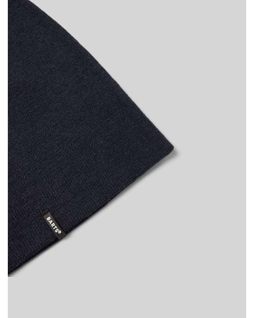 Barts Mütze mit Label-Detail Modell 'ECLIPSE' in Blue für Herren