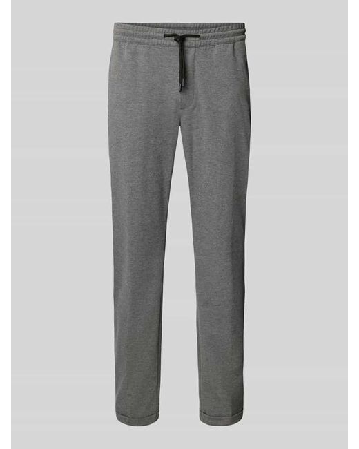 Tom Tailor Tapered Fit Chino Mit Viskose in Gray für Herren