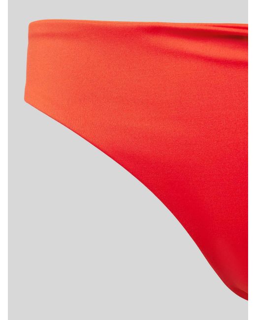 Calvin Klein Red Bikini-Hose mit elastischem Bund