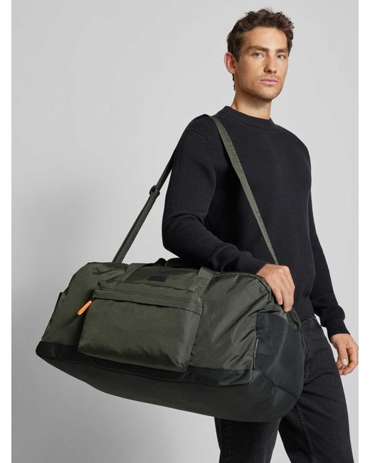 Strellson Reisetasche im unifarbenen Design Modell 'addison' in Black für Herren