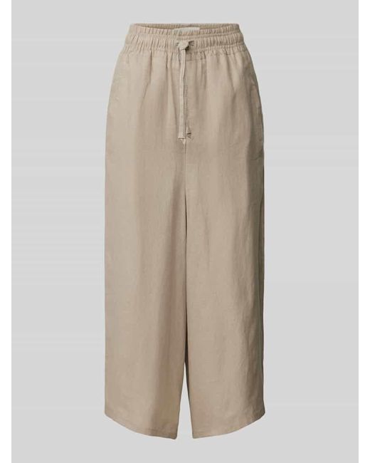 Drykorn Natural Loose Fit Leinenhose mit Tunnelzug Modell 'CATCH'