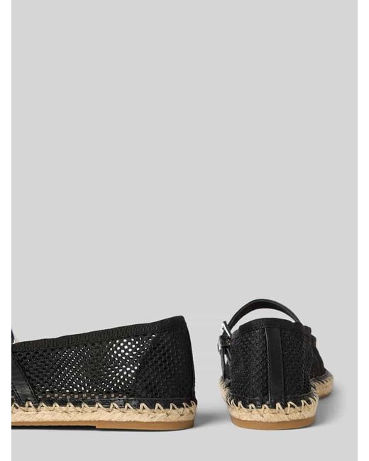 MICHAEL Michael Kors Black Espadrilles mit Label-Applikation Modell 'LYNN'