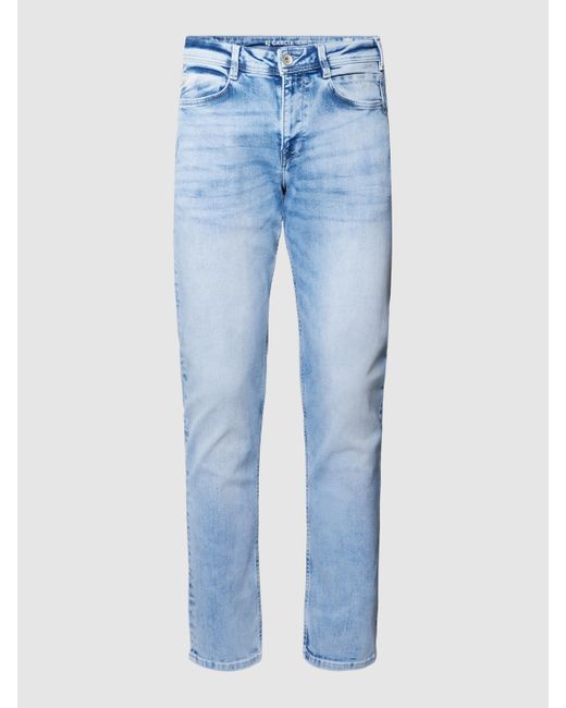 Garcia Slim Fit Jeans mit Stretch-Anteil Modell 'Rocko' in Blau für Herren  | Lyst DE