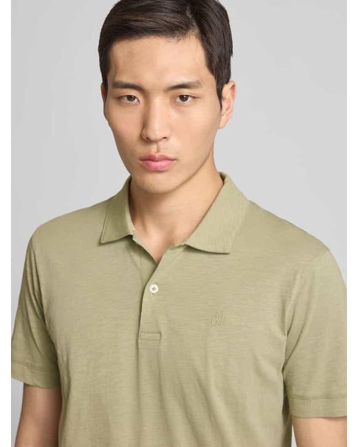 Marc O' Polo Regular Fit Poloshirt aus reiner Baumwolle in Green für Herren