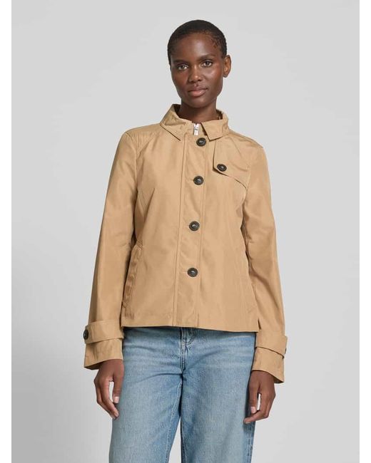 Fuchs & Schmitt Natural Jacke Mit Ärmelriegeln Und Eingrifftaschen