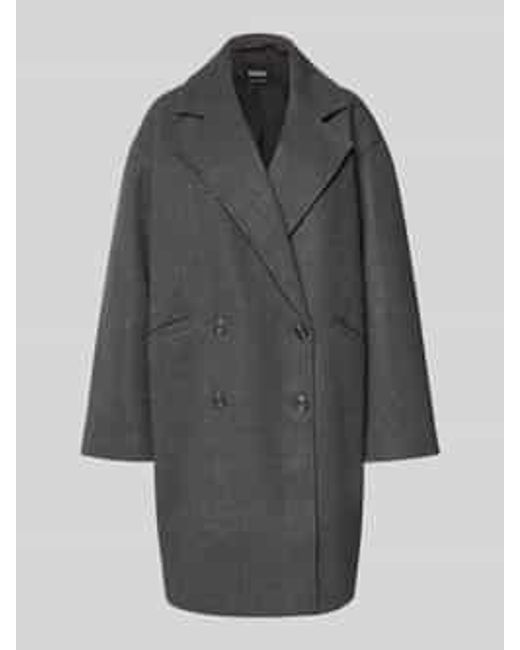 ONLY Oversized Lange Jas Met Reverskraag, Model 'Blake' in het Gray