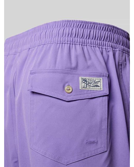 Polo Ralph Lauren Badehose in Purple für Herren