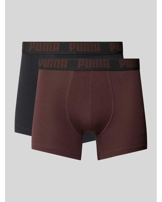 PUMA Boxershorts in het Purple voor heren