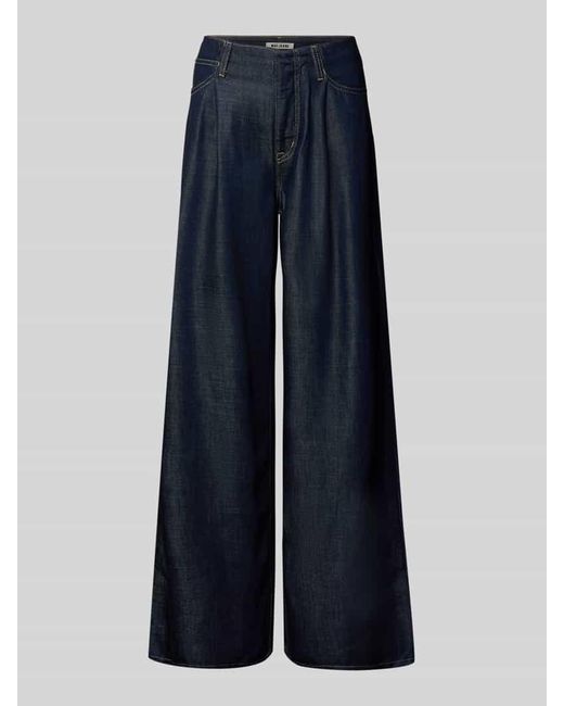 M·a·c Blue Jeans mit weitem Bein und Eingrifftaschen Modell 'NAILA'