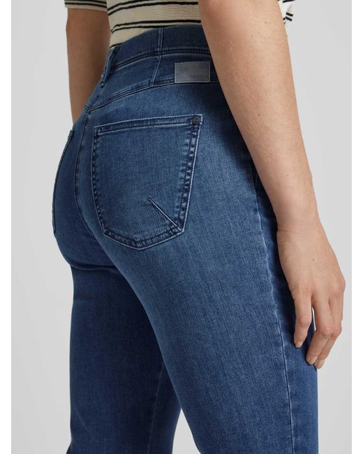 RAPHAELA by BRAX Slim Fit Capri-jeans Met Steekzakken in het Blue voor heren