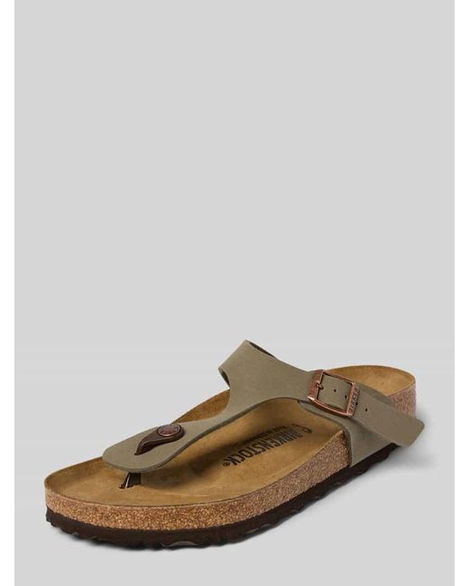 Birkenstock Multicolor Zehentrenner mit Dornschließe Modell 'Gizeh'