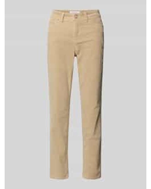 Cambio Corduroy Broeken in het Natural