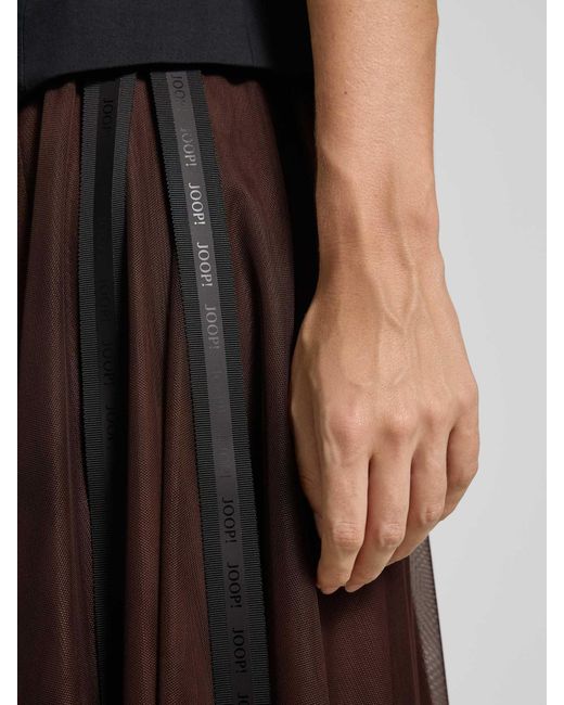 Joop! Midirok Met Elastische Band in het Brown
