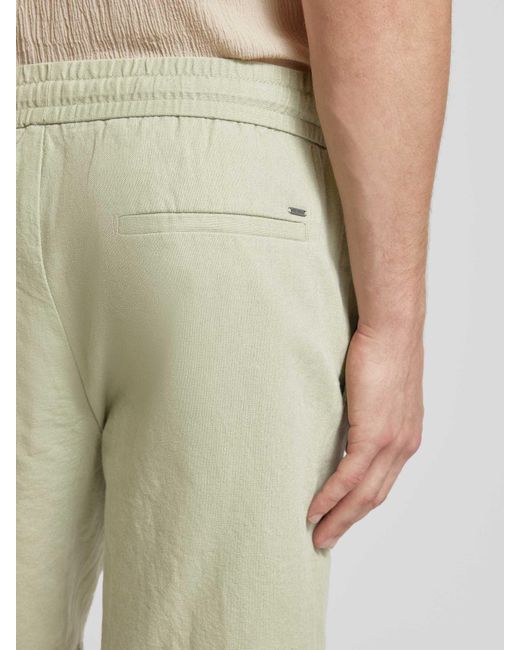 Only & Sons Shorts mit elastischem Bund Modell 'LINUS' in Natural für Herren