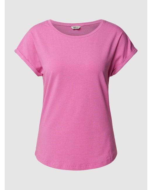 B.Young T-shirt Met Ronde Hals in het Pink